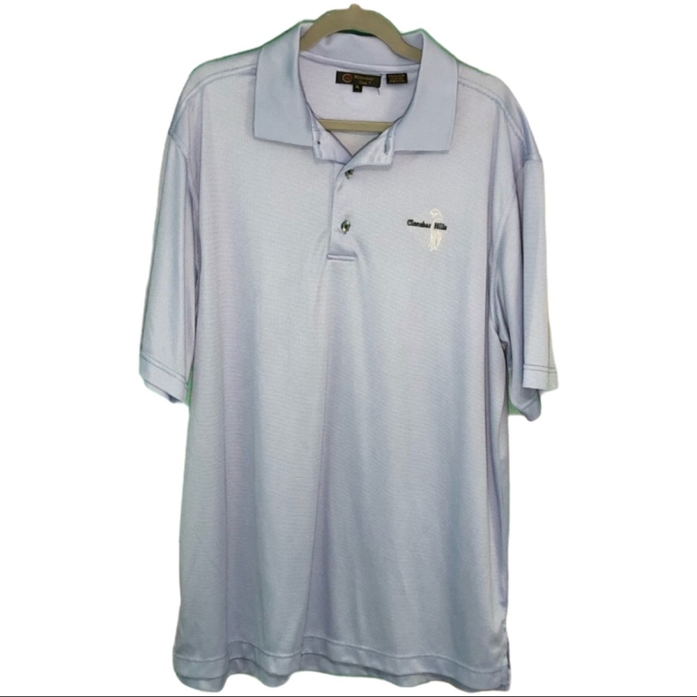 Monterey Club Cinnabar Hills Textured Golf Polo